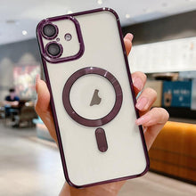 Load image into Gallery viewer, Electroplating MagSafe Phone Case, For iPhone 18, For iPhone 18 Pro, For iPhone 18 Pro Max, For iPhone 17e / 16e