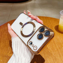 Load image into Gallery viewer, Electroplating MagSafe Phone Case, For iPhone 18, For iPhone 18 Pro, For iPhone 18 Pro Max, For iPhone 17e / 16e