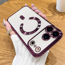 Load image into Gallery viewer, Electroplating MagSafe Phone Case, For iPhone 18, For iPhone 18 Pro, For iPhone 18 Pro Max, For iPhone 17e / 16e