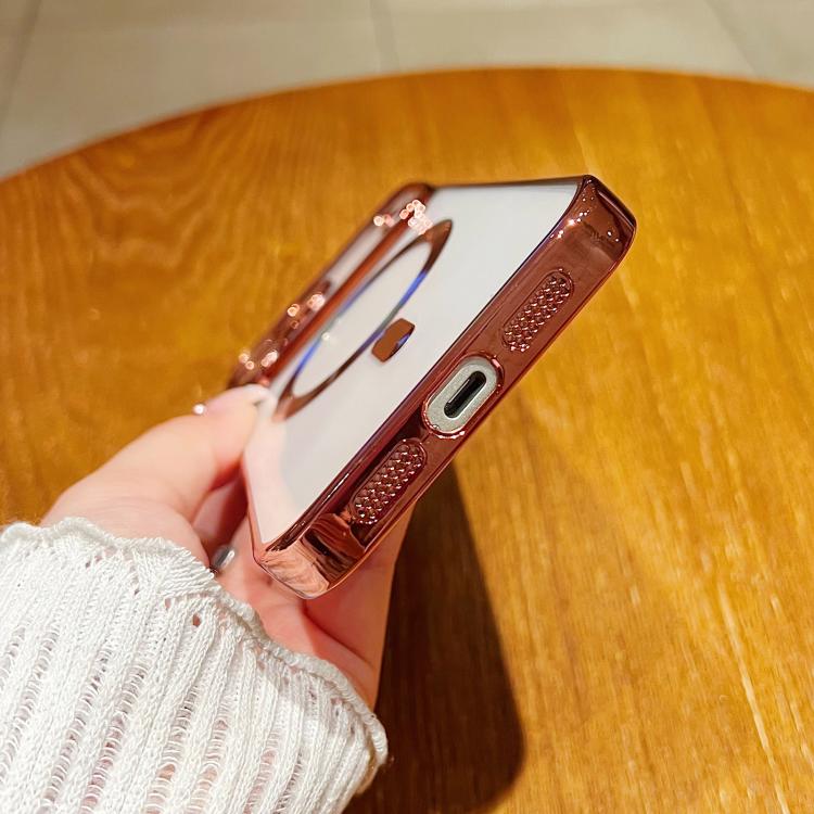Electroplating MagSafe Phone Case, For iPhone 18, For iPhone 18 Pro, For iPhone 18 Pro Max, For iPhone 17e / 16e