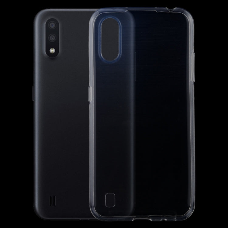 0.75mm Ultra-thin Transparent TPU Soft Protective Case, For Samsung Galaxy M01, For OPPO Realme C15, For Sony Xperia 5