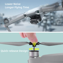 Load image into Gallery viewer, Sunnylife 7238F-1 For DJI Mavic Air 2 Low Noise Quick-release Propellers, For DJI Mavic Air 2 Gold, For DJI Mavic Air 2 Silver, 2 Pairs