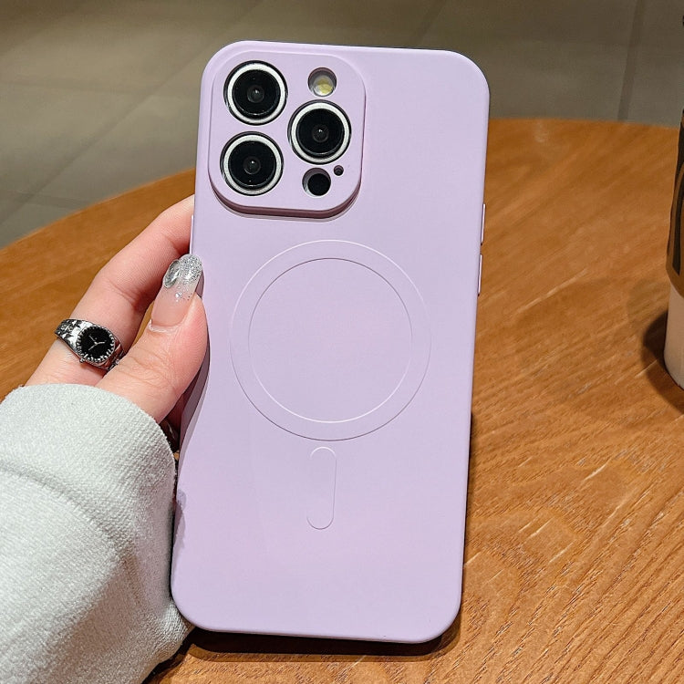 Solid Color Liquid Silicone MagSafe Magnetic Phone Case, For iPhone 12 Pro Max, For iPhone 12 Pro, For iPhone 11 Pro Max