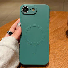 Load image into Gallery viewer, Solid Color Liquid Silicone MagSafe Magnetic Phone Case, For iPhone 17e / 16e, For iPhone 17 Pro Max, For iPhone 17 Pro