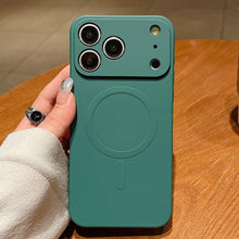 Load image into Gallery viewer, Solid Color Liquid Silicone MagSafe Magnetic Phone Case, For iPhone 17e / 16e, For iPhone 17 Pro Max, For iPhone 17 Pro