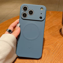 Load image into Gallery viewer, Solid Color Liquid Silicone MagSafe Magnetic Phone Case, For iPhone 17e / 16e, For iPhone 17 Pro Max, For iPhone 17 Pro