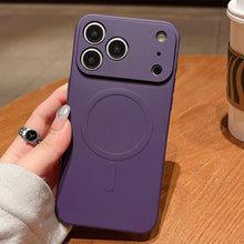 Load image into Gallery viewer, Solid Color Liquid Silicone MagSafe Magnetic Phone Case, For iPhone 17e / 16e, For iPhone 17 Pro Max, For iPhone 17 Pro