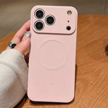 Load image into Gallery viewer, Solid Color Liquid Silicone MagSafe Magnetic Phone Case, For iPhone 17e / 16e, For iPhone 17 Pro Max, For iPhone 17 Pro