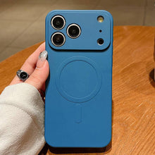 Load image into Gallery viewer, Solid Color Liquid Silicone MagSafe Magnetic Phone Case, For iPhone 17e / 16e, For iPhone 17 Pro Max, For iPhone 17 Pro