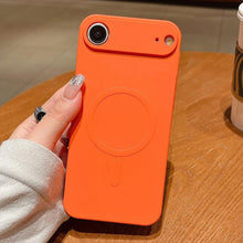 Load image into Gallery viewer, Solid Color Liquid Silicone MagSafe Magnetic Phone Case, For iPhone 17, For iPhone Air, For iPhone 16 Pro Max