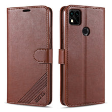 Load image into Gallery viewer, AZNS Sheepskin Texture Horizontal Flip Leather Case with Holder &amp; Card Slots &amp; Wallet, For Xiaomi Redmi 9C