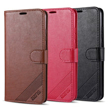 Load image into Gallery viewer, AZNS Sheepskin Texture Horizontal Flip Leather Case with Holder &amp; Card Slots &amp; Wallet, For Xiaomi Redmi 9C