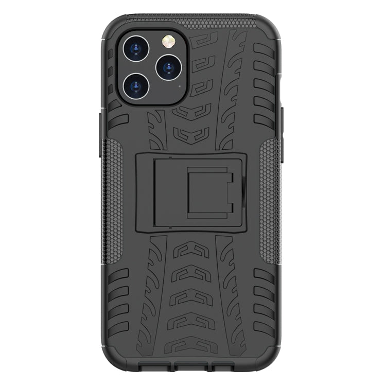 Tire Texture Shockproof TPU + PC Protective Case with Holder, For iPhone 12 mini, For iPhone 12 Pro Max