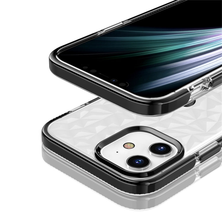 Shockproof Diamond Texture TPU Protective Case, For iPhone 12 mini, For iPhone 12 / 12 Pro, For iPhone 12 Pro Max