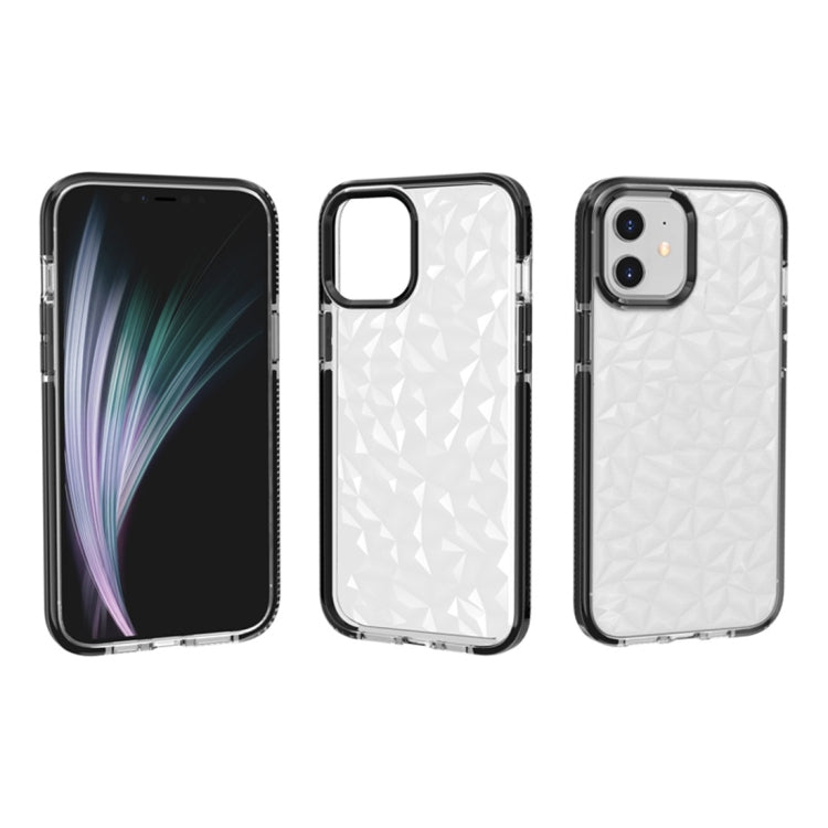 Shockproof Diamond Texture TPU Protective Case, For iPhone 12 mini, For iPhone 12 / 12 Pro, For iPhone 12 Pro Max