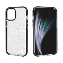 Load image into Gallery viewer, Shockproof Diamond Texture TPU Protective Case, For iPhone 12 / 12 Pro, For iPhone 12 Pro Max