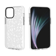Load image into Gallery viewer, Shockproof Diamond Texture TPU Protective Case, For iPhone 12 / 12 Pro, For iPhone 12 Pro Max