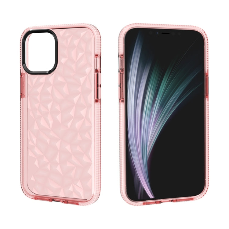 Shockproof Diamond Texture TPU Protective Case, For iPhone 12 mini, For iPhone 12 / 12 Pro, For iPhone 12 Pro Max