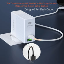 Load image into Gallery viewer, LDNIO A2620C PD3.0 65W USB Power Adapter Travel Charger with Type-C to Type-C Cable, EU Plug, US Plug, UK Plug