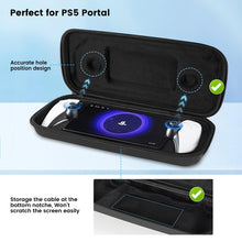 Load image into Gallery viewer, For Sony PlayStation Portal Portable Game Console Storage Bag Kits