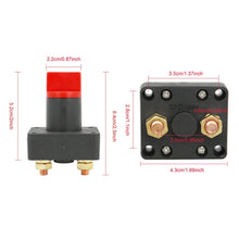 Load image into Gallery viewer, 300A Car Battery Selector Isolator Disconnect Rotary Switch Cut, A2952