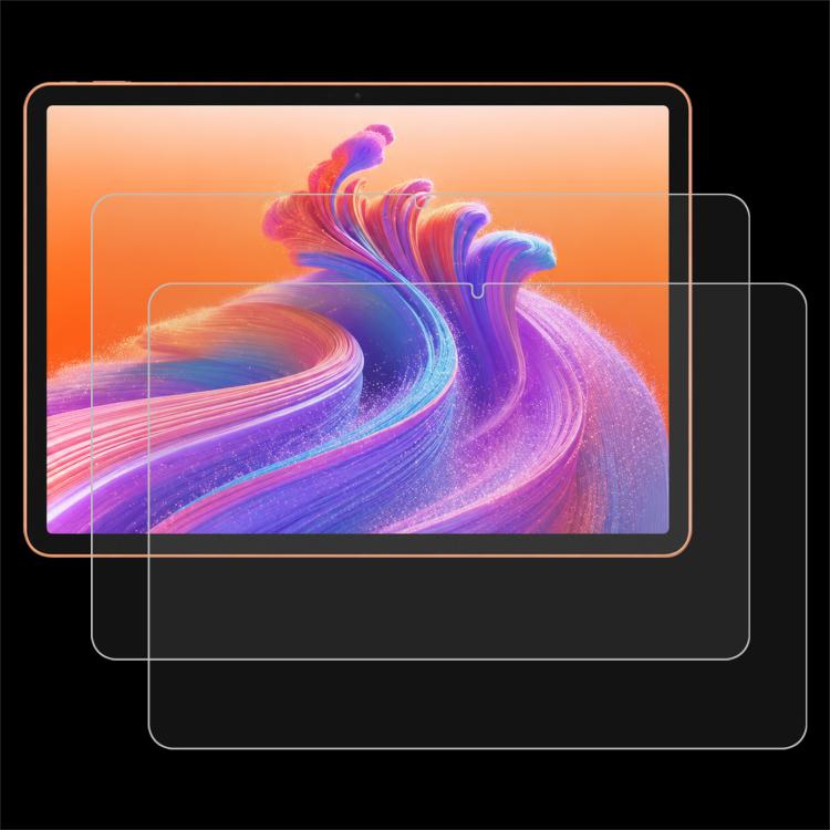 2pcs 9H 0.3mm Explosion-proof Tempered Glass Film, For Tecno Pad 10.1, For Tecno MegaPad Pro 12 inch, For Tecno MegaPad SE 11, For Tecno MegaPad 2 11 inch, For Tecno MegaPad SE 2