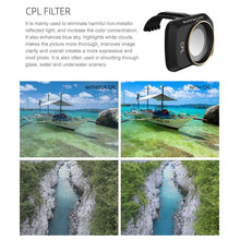 Load image into Gallery viewer, Sunnylife MM-FI9253 For DJI Mavic mini Drone CPL Lens Filter, CPL