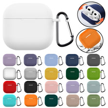 Load image into Gallery viewer, Silicone Earphone Protective Case with Hook, For AirPods 4