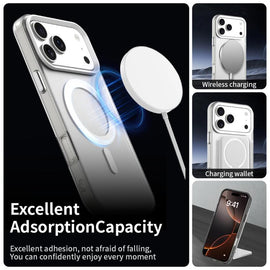 Candy Magsafe PC Hybrid TPU Phone Case, For iPhone 17 Pro Max, For iPhone 17 Pro Max C-type, For iPhone 17 Pro, For iPhone 17 Pro C-type, For iPhone 17, For iPhone Air