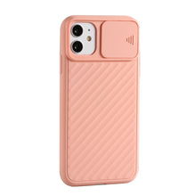 Load image into Gallery viewer, Sliding Camera Cover Design Twill Anti-Slip TPU Case, For iPhone 12 mini, For iPhone 12 / 12 Pro, For iPhone 12 Pro Max
