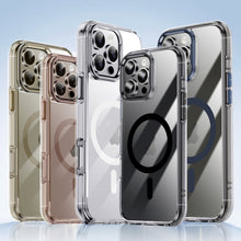Load image into Gallery viewer, Airbag PC Hybrid TPU Magsafe Phone Case, For iPhone 16 Plus, For iPhone 16, For iPhone 15 Pro Max, For iPhone 15 Pro, For iPhone 15