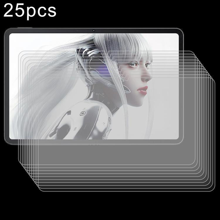 25pcs 9H 0.3mm Explosion-proof Tempered Glass Film, For RedMagic Gaming Tablet 3 Pro, For ZTE nubia Red Magic Nova, For Red Magic Tablet 3D Explorer, For ZTE nubia Pad SE 11, For ZTE W201DS 10.1, For ZTE nubia Red Magic Pad Pro                         ...