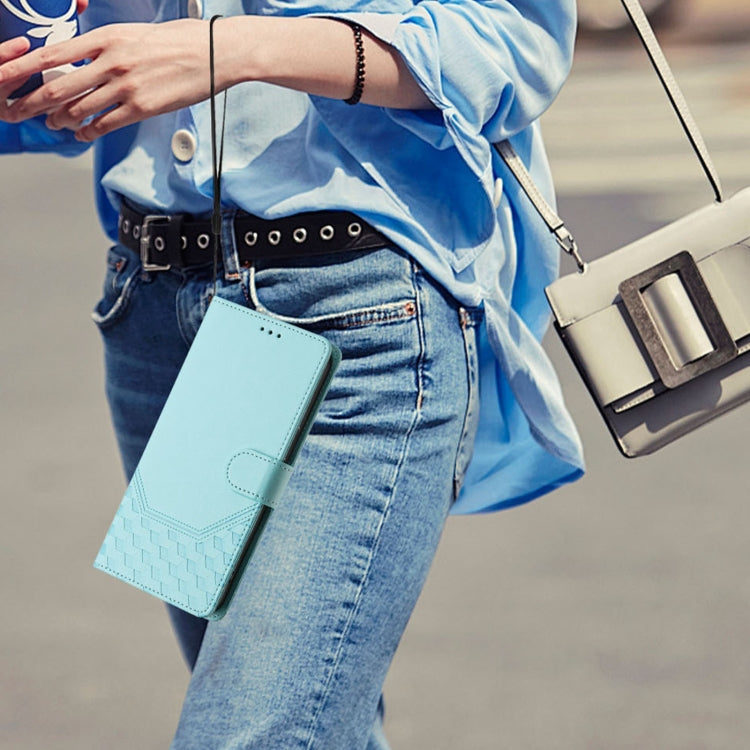 Honeycomb Embossing RFID Leather Phone Case, For iPhone 16, For iPhone 15 Pro Max, For iPhone 15 Pro, For iPhone 15 Plus, For iPhone 15, For iPhone 14 Plus, For iPhone 14 / 13, For iPhone 14 Pro