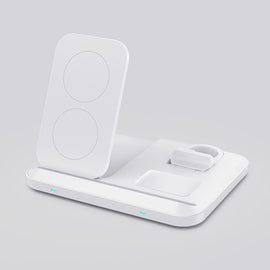 DW08 15W 3 in 1 Folding Wireless Charger
