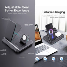 Load image into Gallery viewer, DW08 15W 3 in 1 Folding Wireless Charger