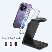 Load image into Gallery viewer, SW18 3 in 1 Metal Magnetic Wireless Charger