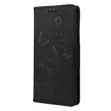 Load image into Gallery viewer, Butterflies Embossing Horizontal Flip Leather Case with Holder &amp; Card Slots &amp; Wallet