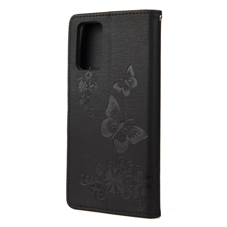 Butterflies Embossing Horizontal Flip Leather Case with Holder & Card Slots & Wallet