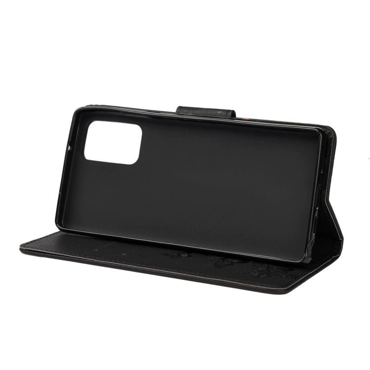 Butterflies Embossing Horizontal Flip Leather Case with Holder & Card Slots & Wallet