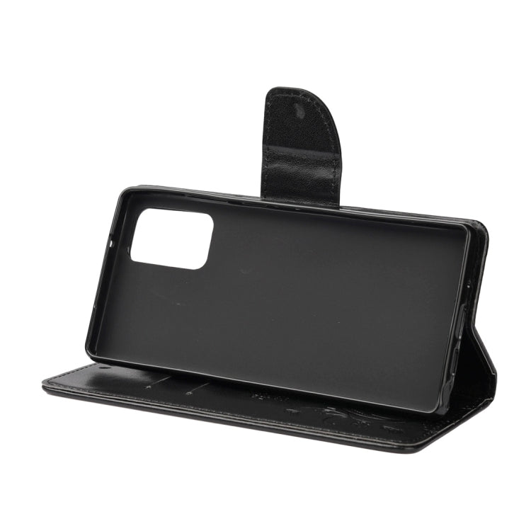 Butterfly Flower Embossing Horizontal Flip Leather Case with Holder & Card Slots & Wallet