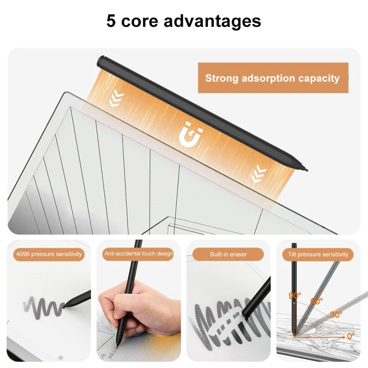 4096 Tilt Pressure-sensitive Prevent Accidental Touch Magnetic Stylus Pen for Samsung Tab
