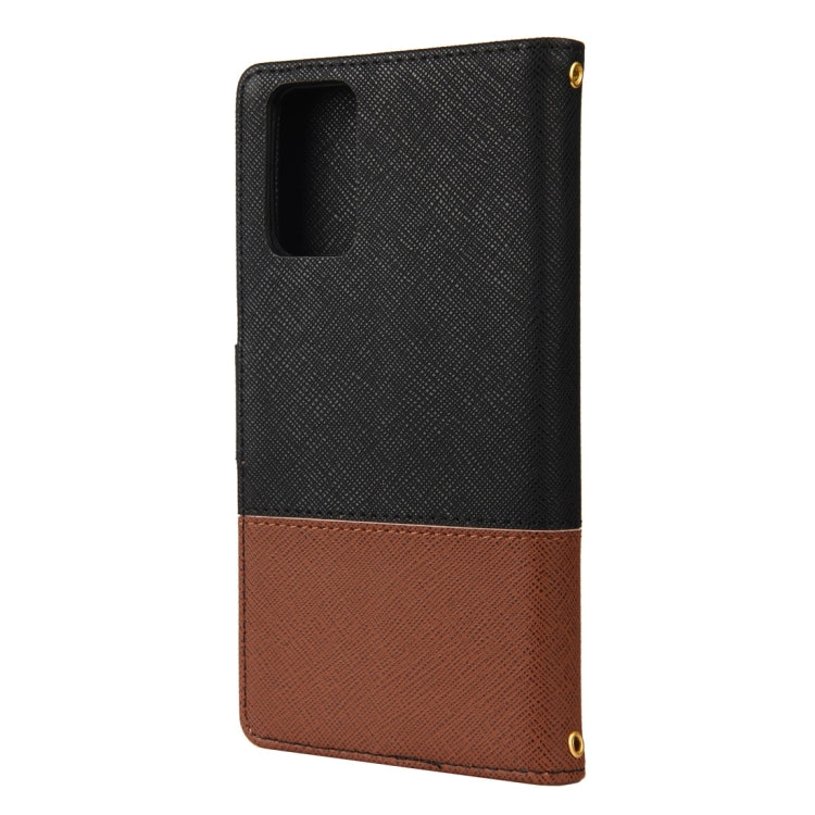 Color Splicing Horizontal Flip Leather Case with Holder & Card Slots & Wallet & Photo Frame