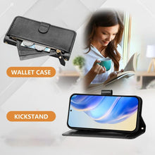 Load image into Gallery viewer, Multi-Card Slots Zipper Wallet Leather Phone Case, For iPhone 18 Pro / 17 Pro, For iPhone 18 Pro Max / 17 Pro Max, For iPhone 17e / 16e, For iPhone 17, For iPhone Air, For iPhone 16 Pro Max, For iPhone 16 Pro, For iPhone 16 Plus