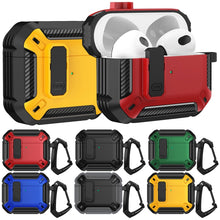 Load image into Gallery viewer, Shield Shockproof Earphone Protective Case with Hook, For AirPods 4