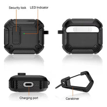 Load image into Gallery viewer, Shield Shockproof Earphone Protective Case with Hook, For AirPods 4