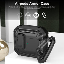 Load image into Gallery viewer, Shield Shockproof Earphone Protective Case with Hook, For AirPods 4