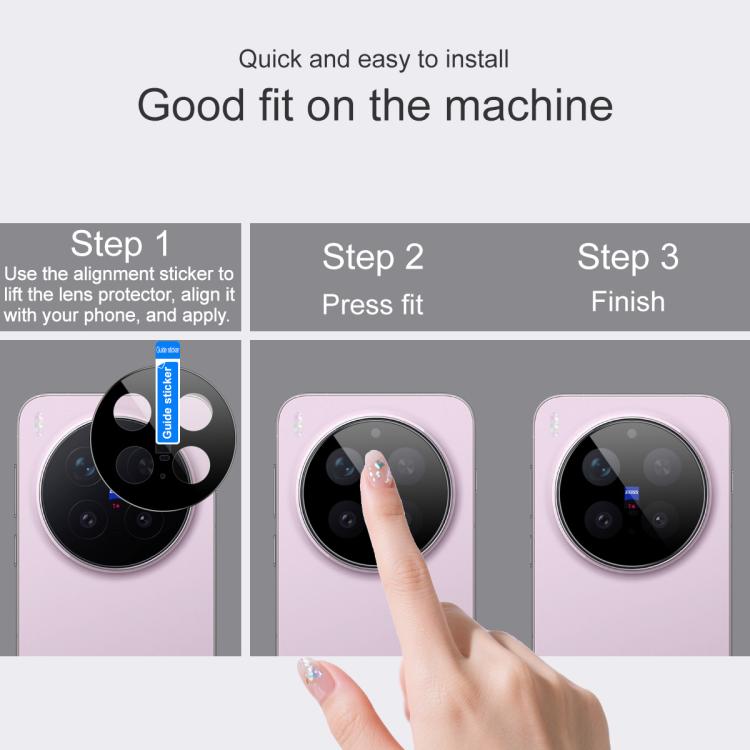 imak Rear Camera Lens Glass Film Black Version