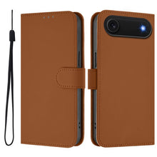 Load image into Gallery viewer, Skin Feel Solid Color Leather Phone Case with Lanyard, For iPhone Air, For iPhone 16 Pro Max