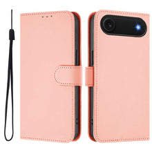 Load image into Gallery viewer, Skin Feel Solid Color Leather Phone Case with Lanyard, For iPhone Air, For iPhone 16 Pro Max