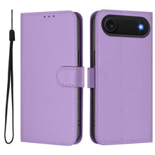 Load image into Gallery viewer, Skin Feel Solid Color Leather Phone Case with Lanyard, For iPhone Air, For iPhone 16 Pro Max